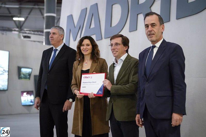 Madrid triunfa en Fitur 2024 con su destacado estand premiado