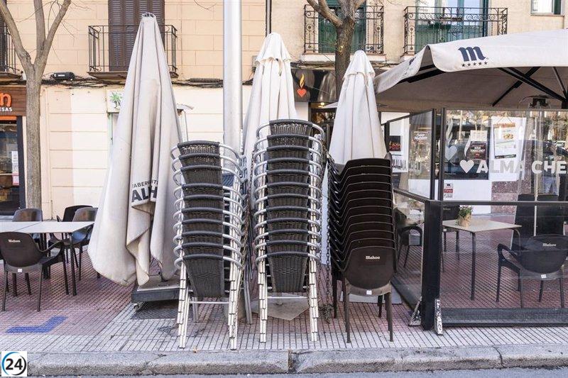 Madrid pone fin a las terrazas Covid en zonas de estacionamiento.