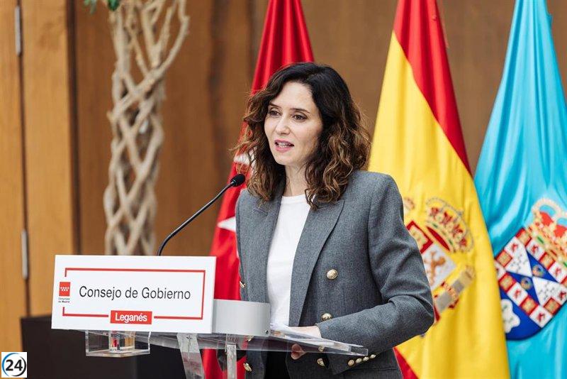Ayuso acusa al Gobierno de una persecución desproporcionada y una estrategia chavista.