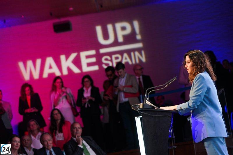 Ayuso denuncia la intervención excesiva y la fuga de inversión en España.