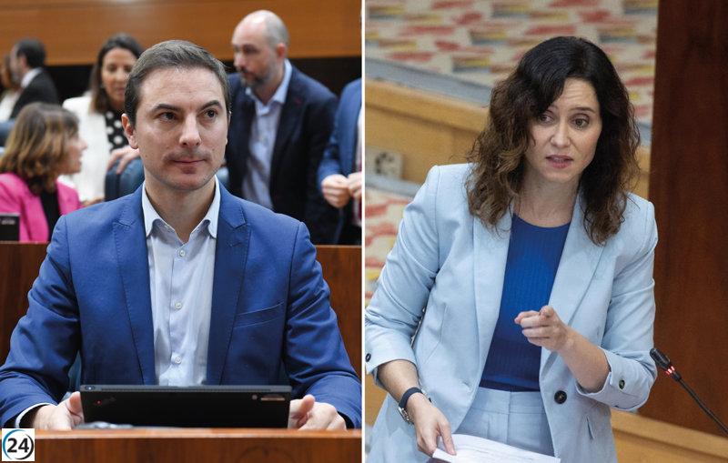 Ayuso critica al PSOE por no reconocer a ETA antes de las elecciones.