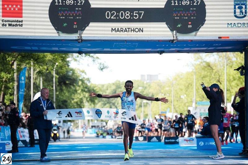 Tafa y Jebet dominan en el Zurich Rock 'n' Roll Running Series Madrid
