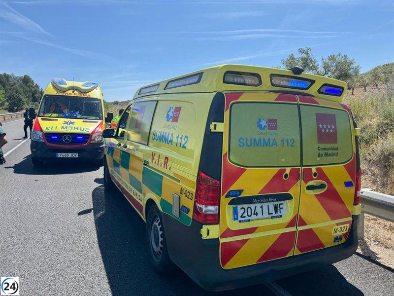Trágico accidente en Campo Real: ciclista fallece y otro resulta gravemente herido tras ser atropellados en la M-209