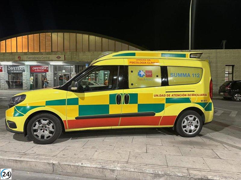 Joven de 17 años gravemente herido tras caer a las vías del tren en Fuenlabrada
