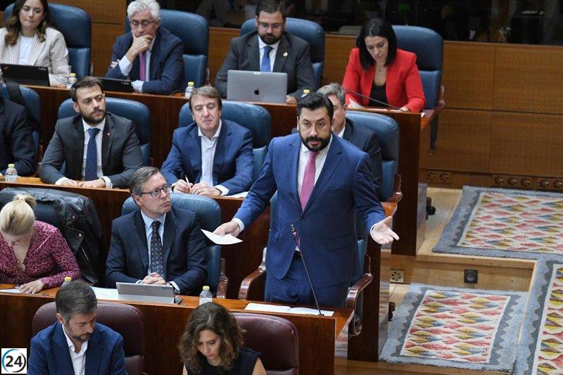 Díaz-Pache defiende el recurso de Ayuso contra la amnistía para mostrar firmeza ante independentistas.