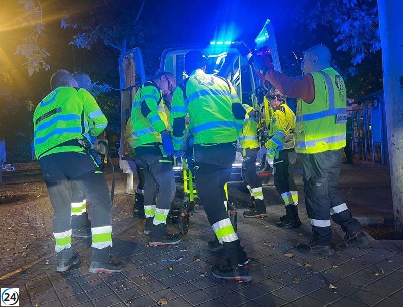 Ataque con cuchillo deja a hombre gravemente herido en Carabanchel