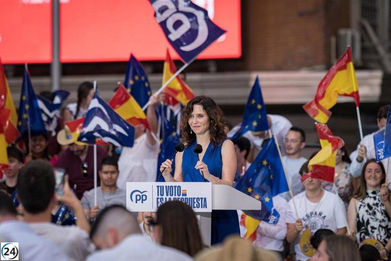 Ayuso insta a Sánchez a marcharse tras perder elecciones recurrentemente