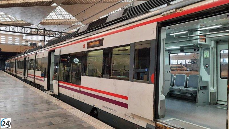 Suspensión del servicio de Cercanías entre Getafe Industrial y San Cristóbal Industrial