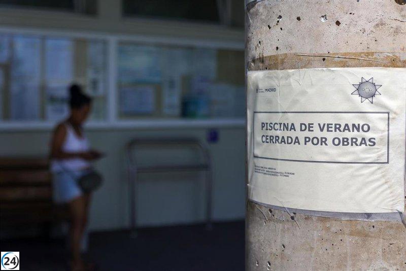 Maroto critica a Almeida por falta de acciones ante las olas de calor y califica cierre de piscinas como improvisado.