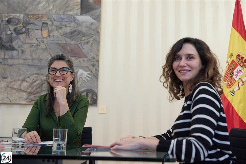 Ayuso se reúne con portavoces de la Asamblea para iniciar el curso político