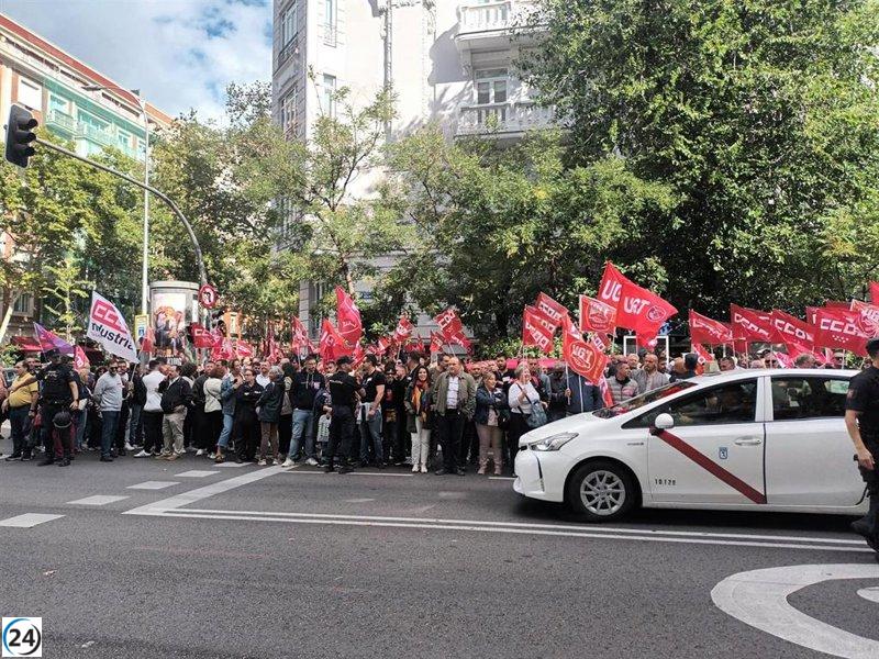 Sindicatos se oponen a las 37,5 horas laborales y critican a la Comunidad y CEIM