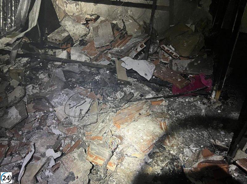 Patinete eléctrico provoca incendio en Carabanchel
