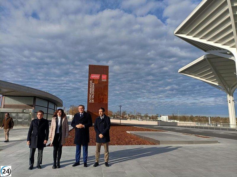 Valdebebas inaugura su nuevo intercambiador, sexto en la comunidad, que enlazará con L11, Ciudad de la Justicia y la F1.