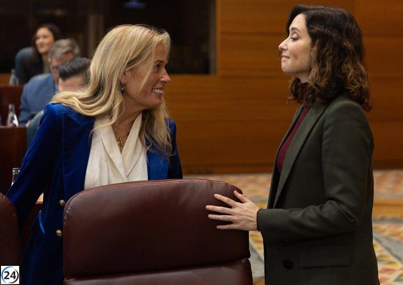 Ayuso: Sánchez, acorralado por corrupción, está arruinando la democracia y es una vergüenza para España.