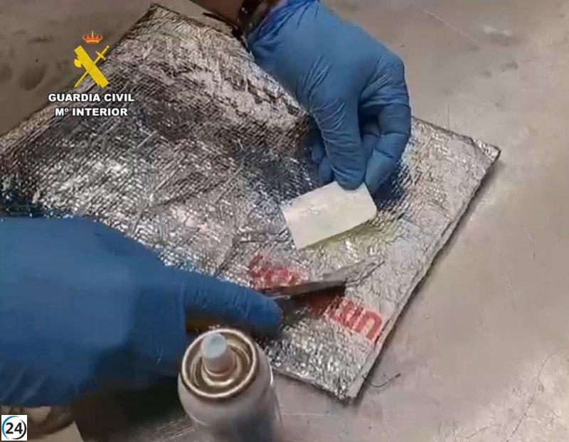 La Guardia Civil confiscó más de 6,5 toneladas de drogas en Barajas en 2024.