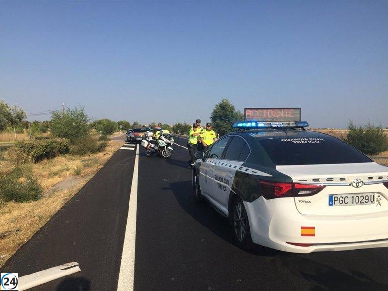 Fallece un motociclista en la M-203, Vicálvaro.