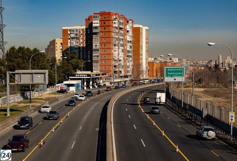 Ayuntamiento de Madrid lanza app para detallar desvíos de tráfico por el soterramiento de la A-5.