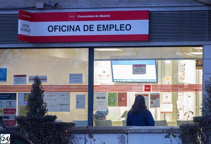 El desempleo en la Comunidad disminuye en 30.200 y se crean 139.600 empleos en 2024.