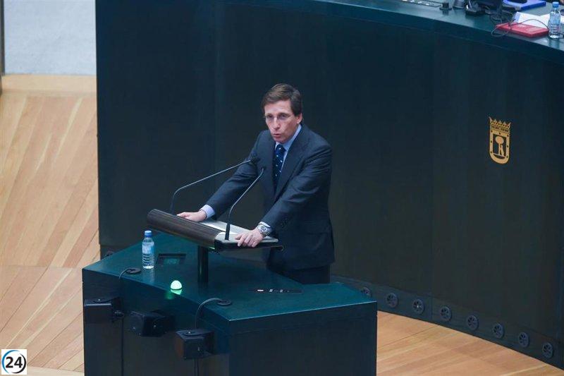 Almeida presenta la Ley de Capitalidad y confía en evitar un bloque conjunto de izquierda y Vox.