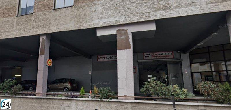 Hombre herido de un disparo en una pierna tras disputa por coche en concesionario de Fuencarral.