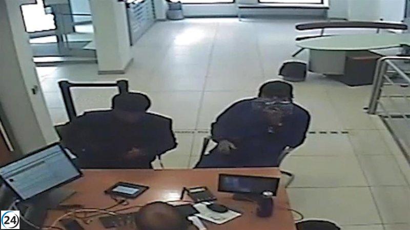 Tres ladrones arrestados tras asalto a un banco en Morata de Tajuña con un botín de 50.000 euros.