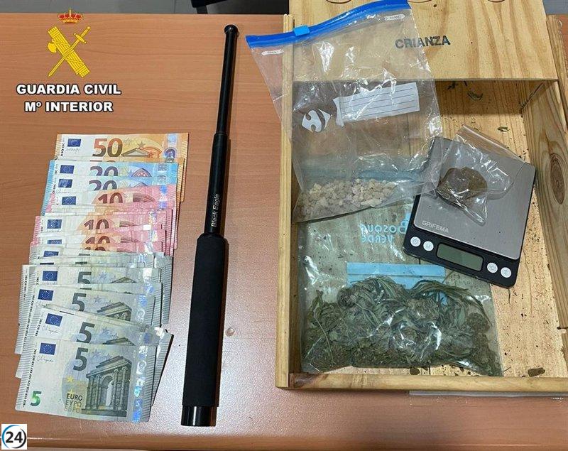 Cae la dueña de un ultramarinos en Colmenar de Oreja por tráfico de drogas.