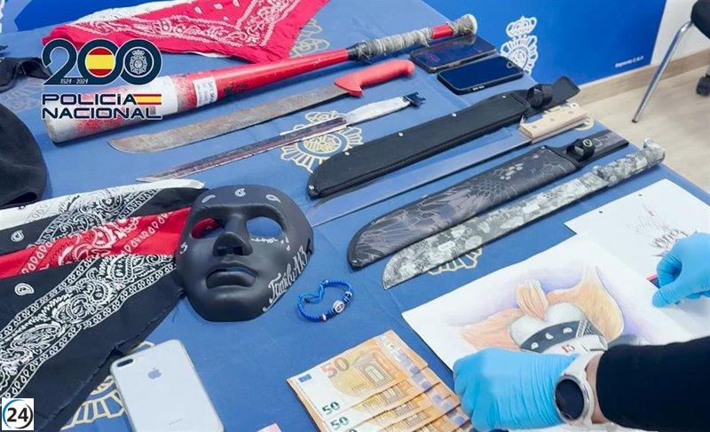 Tres pandilleros arrestados por el asesinato a tiros de un adolescente en Villaverde en 2022.