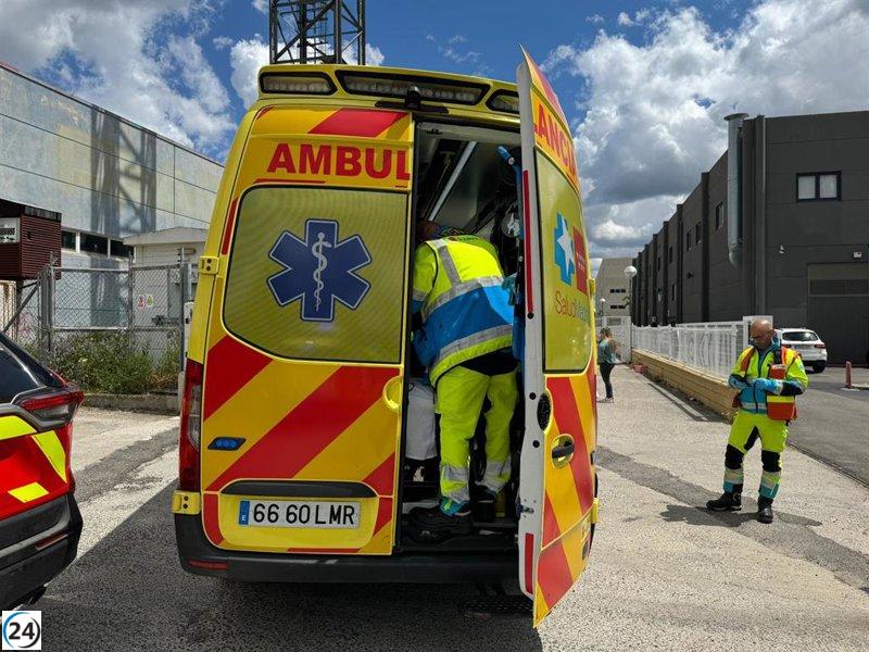 Obrero fallece tras accidente con encofrado en Tres Cantos.