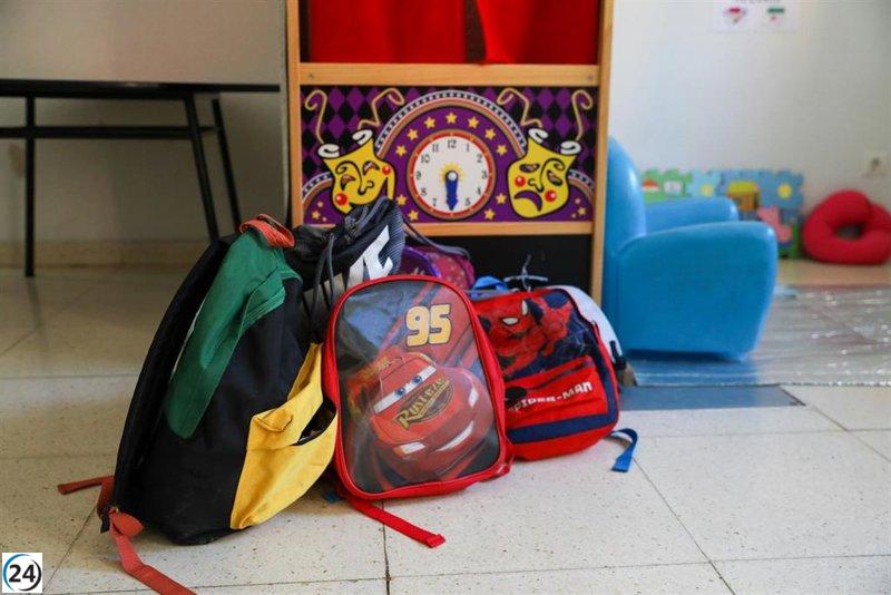 Más Madrid denuncia el deterioro de la escuela infantil El Caserío en Puente de Vallecas por goteras acumuladas.