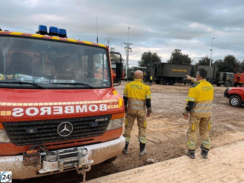 Tragedia en Alcorcón: Fallecen dos bomberos y cinco heridos en incendio de estacionamiento.