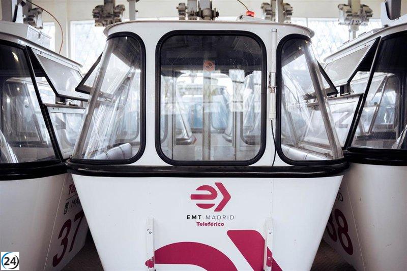 Madrid inicia proceso de licitación para renovar el Teleférico por 37 millones de euros.