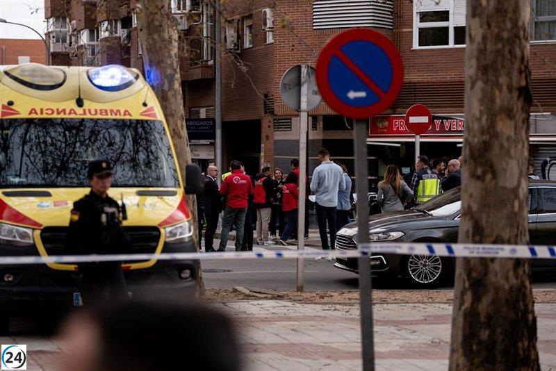 Incendio en Alcorcón podría haberse originado por una explosión en el garaje tras un accidente vehicular.