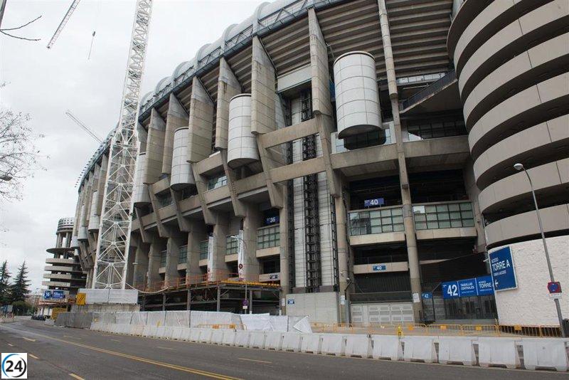 Progreso del 25% en la construcción de la nueva estación de Metro en Bernabéu, con entrega prevista para 2027.