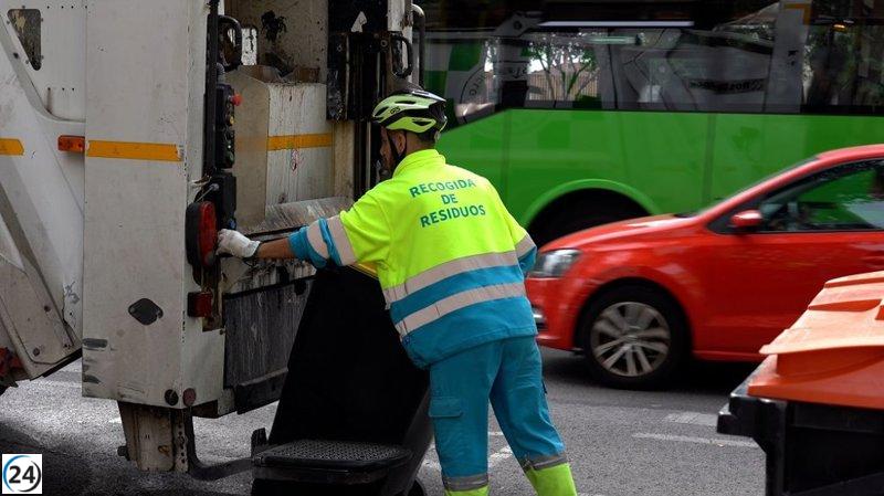 Madrid establece un 50% de servicios esenciales en respuesta a huelga de basuras.