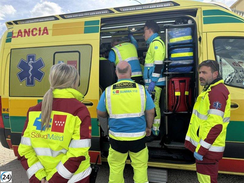 Hombre de 67 años víctima de apuñalamiento en Collado Villalba.