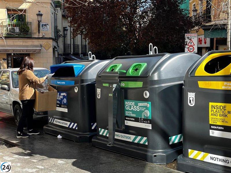 Pacto sobre reciclaje de papel, cartón y vidrio; huelga del resto queda a la espera de una reunión esta tarde.