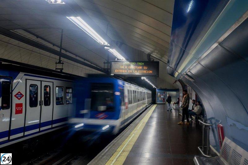 Arrestado un sospechoso por amenazar a un niño con un arma en el Metro.