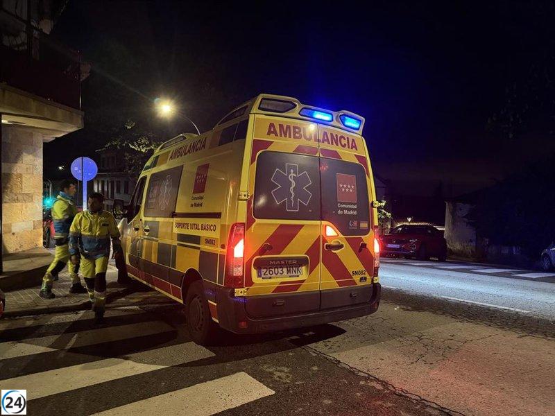 Hombre fallece tras ser apuñalado en Miraflores de la Sierra.