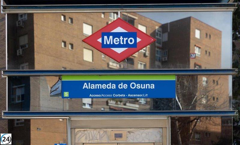 Inicia la expansión de la Línea 5 del Metro hacia Barajas.