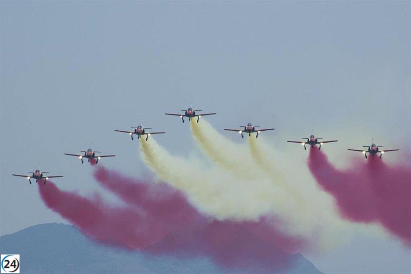 Madrid celebra 40 años de la Patrulla Águila, símbolo de la defensa de España.