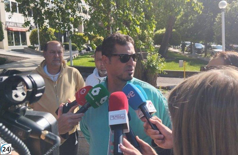 La Policía encuentra cuatro navajas, pero no casquillos de bala en el lugar del atropello en Torrejón.