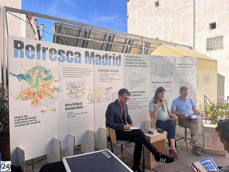 Más Madrid propone en el Pleno un plan ambicioso para revitalizar y descarbonizar la ciudad.