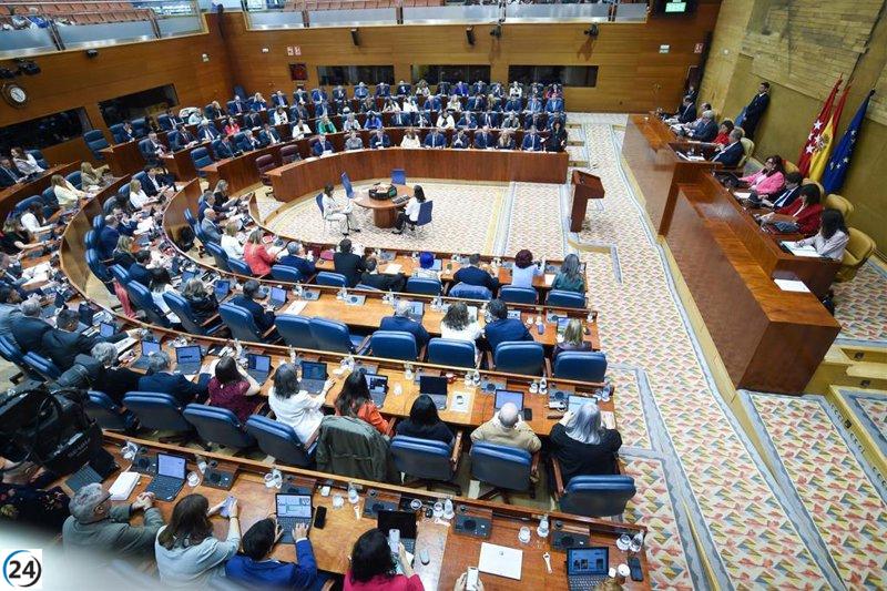 Más Madrid se retira del Pleno tras que Ossorio censurara a un diputado por sus críticas al poder judicial.