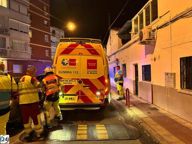 Fallece mujer de 58 años en un incendio en Parla, Madrid.