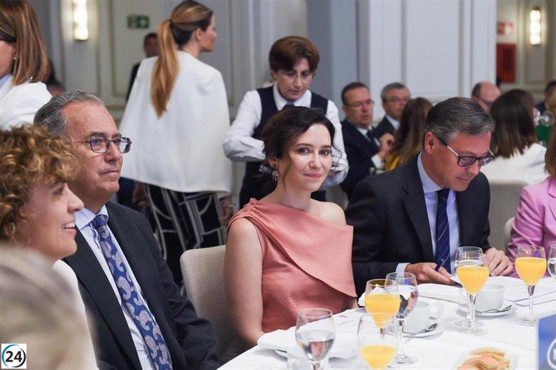 Ayuso critica la intervención de Leire Díez: 
