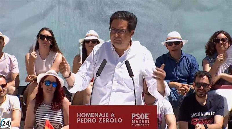 Óscar López critica al PP por vaciar la Plaza de España de gente y llenarla de “insultos y odio”: “Feijóo no avanza”.
