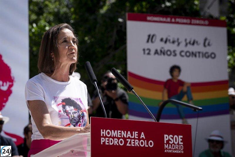 Maroto rinde tributo a Zerolo: Su lucha por un Madrid diverso perdura.
