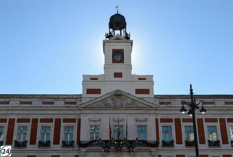 Concierto gratuito en Sol por el 40 aniversario de la Real Casa de Correos como sede gubernamental este viernes.