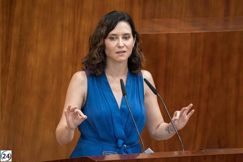 Ayuso denuncia falta de libertad de expresión en Navarra y alerta sobre corrupción en la élite.