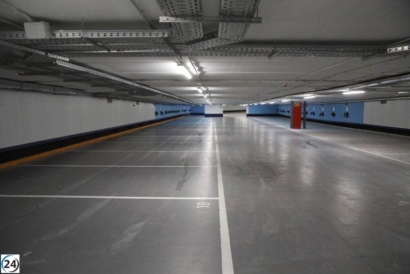 Oportunidad de aparcamiento en Santa Ana y Luna: 225 plazas para residentes y comerciantes por solo 70 euros al mes.